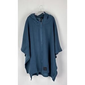 Cloak Brand The Cloak 2 Slate Blue Zip Up Hooded Poncho New Markiplier One Size